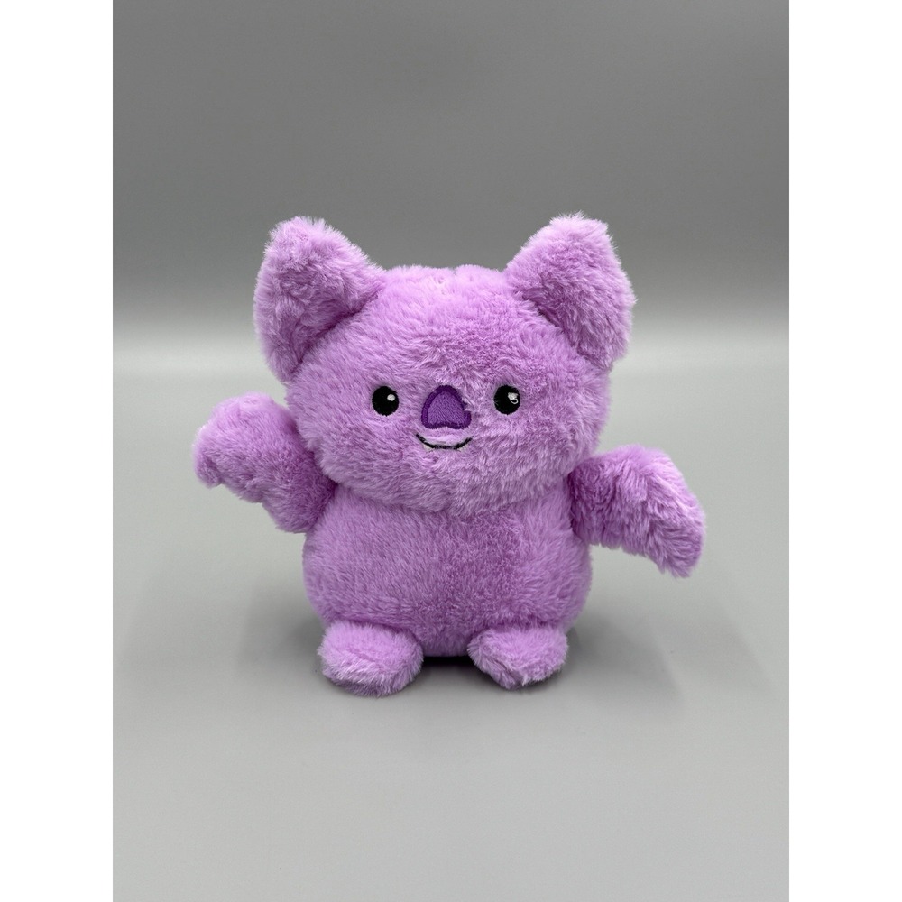 Animal Adventure Purple Bat Plush Small 7" Halloween Stuffed Animal No Tag